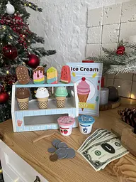 Дерев’яний набір морозива Ice Cream Counter   - мініатюра 2