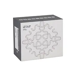 Змішувач з гігієнічною лійкою Qtap Gemini QTGEM272GMB45692 Gunmetal Black PVD, Шліфований чорний хром - мініатюра 8
