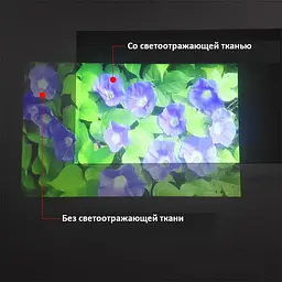 Світловідбиваюча тканина для екрану TouYinger 130` [75373] - мініатюра 5