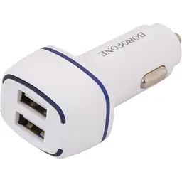 АЗУ Borofone BZ14 2 USB 2.4A Type C Білий