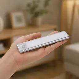 Портативна лампа із сенсором 20 см USB HYSS 200 / Меблевий світильник із сенсором / Світильник із магнітом - мініатюра 4