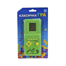 Дитяча інтерактивна іграшка "Класична гра Тетріс" Bambi 725-60(Green) зелений
