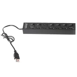 Концентратор 7 port USB 2.0 Gembird (UHB-U2P7-03) - мініатюра 2