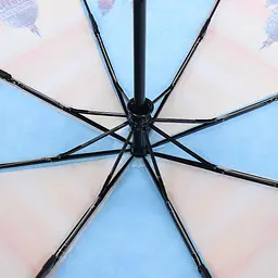 Жіноча складана парасолька повний автомат Art Rain 102 см різнобарвна - мініатюра 4