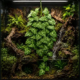 Штучна рослина Hobby Climber Heartleaf 70 см (37727) для тераріуму, акватераріуму та палюдаріуму - мініатюра 3