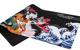 Ігрова поверхня Varmilo Daisy Desk Mat XL (900х400х3мм) Black (ZDB010-01) - мініатюра 4