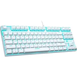 Клавіатура MageGee MK-Star Blue Switch White (6971969720268-UA) - мініатюра 2