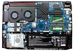 Топкейс ноутбука / верхня панель і клавіатура для ноутбука Acer Nitro 7 AN715-51 з GPU GTX 1050, 1650, 1660Ti (6B.Q5HN2.009) Оригінал від Acer, Верхня панель клавіатури - мініатюра 3