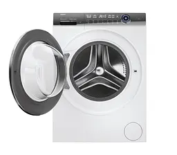 Haier Пральна машина фронтальна, 12кг, 1400, A+++, 60см, дисплей, пара, інвертор, люк чорний, прямий привід, білий - мініатюра 5