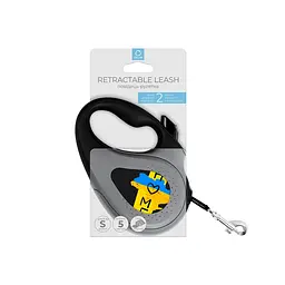 Повідець-рулетка для собак Waudog R-leash малюнок Дім S до 15 кг 5 м - мініатюра 2