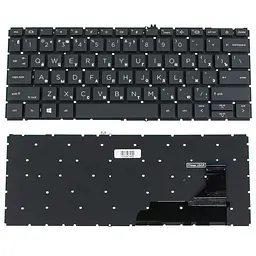 Клавіатура для ноутбука HP (ProBook: 830 G8 835 G8) rus чорний без фрейма