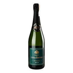 Упаковка ігристого вина Comte de Chamberi Brut біле брют 4.5 л (0.75 л x 6 шт.) - мініатюра 2