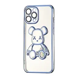 Чохол Shining Bear Case Protected Camera iPhone 12 Pro Max Blue