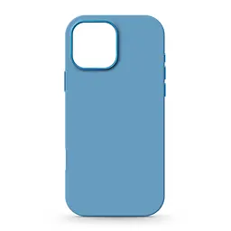 Силиконовый чехол с MagSafe для Apple iPhone 16 Pro Max, ICON2 MagCase, голубой, противоударный, панель с мягкой подкладкой, защита всего корпуса, поддержка беспроводной зарядки, совместим с защитными стеклами и пленками, ArmorStandart (ARM80198)