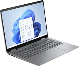 Ноутбук HP ENVY x360 14-fc0001ua 14 2.8K OLED Touch, Intel U7-155U, 32GB, F1024GB, UMA, Win11, сірий (AQ8Q1EA) - мініатюра 4
