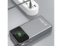 Зовнішній акумулятор (Power Bank) Dudao K31 Pro 20000 mAh 45W Gray (6977196682010) - мініатюра 3