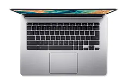 Ноутбук Acer Chromebook CB314-2H 14' FHD IPS, MediaTek MT8183, 8GB, F128GB, UMA, ChromeOS, сріблястий (NX.AWFEU.001) - мініатюра 10