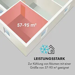 Кондиціонер мобільний Klarstein Max Breeze Smart (10035741) - мініатюра 4
