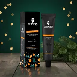 Парфумований новорічний крем для рук Tobacco & Patchouli Barbers 50 мл - мініатюра 2