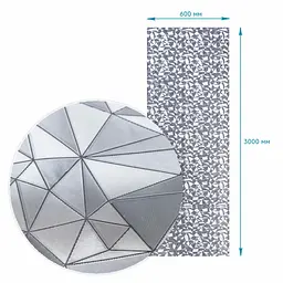 Плівка віконна 600 x 3000мм SW-00002600 - мініатюра 3