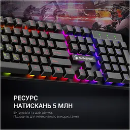Клавіатура GamePro GK296 USB Black (GK296) [111018] - мініатюра 9