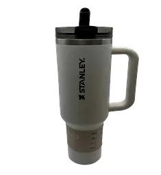 Термос термочашка Stanley Quencher ProTour Flip Straw Tumbler з нержавіючої сталі White 1,18 л KT7001985