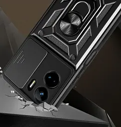 Панель BeCover Military для Honor 90 Lite Black (710999) - мініатюра 6