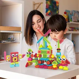 Конструктор HEDGEHOG BUILDING BLOCKS SET PTB112/22631 PICASSO TILES 112 деталей в коробці - мініатюра 4