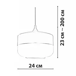 Підвісний світильник Friendlylight Nord D FL3060 - мініатюра 4