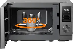 Мікрохвільова піч Gorenje 20л 700Вт дисплей нерж - мініатюра 8