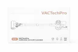 Вертикальний бездротовий пилосос VACTechPro V15 35 кПа Б/в - мініатюра 2