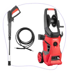 Мийка високого тиску Intertool DT-1517 [71276] - мініатюра 6
