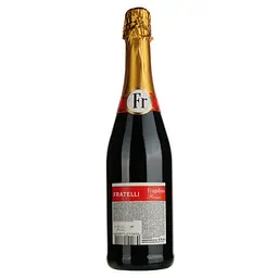 Напій винний Fratelli Fragolino Rosso червоний напівсолодкий 6-6.9% 0.75 л - мініатюра 2