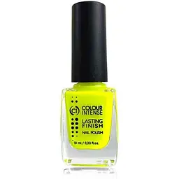 Лак для нігтів Colour INTENSE 10мл LASTING FINISH 006 N неон жовтий
