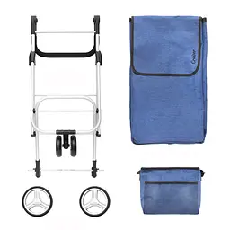 Сумка-візок ShoppingCruiser 3 Wheels Blue (650062) - мініатюра 6