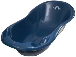 Ванна дитяча Tega Baby зі зливом Lux Meteo 102 см navy