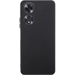 Чохол TPU GETMAN Liquid Silk Full Camera для Oppo A60 4G Чорний / Black