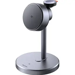 Бездротовий зарядний пристрій Mcdodo CH-2460 Qi2 Magnetic 3in1 15W Black [170231]