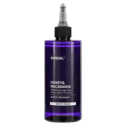 Маска-кондиціонер з медом та олією макадамії Honey & Macadamia Miracle Damage Care Water Treatment White Kundal 300 мл