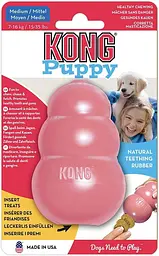 Міцна гумова іграшка для цуценят KONG Puppy - мініатюра 2