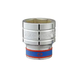 Головка торцева хромована 1/2" KING TONY, 12 мм (6 гран.)