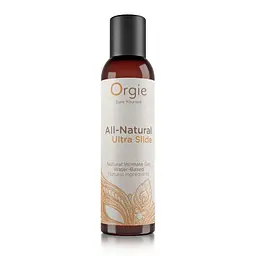 Лубрикант на водній основі ультраковзаючий Orgie All-Natural Ultra slide, 150 мл