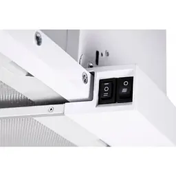 Витяжка кухонна VENTOLUX GARDA 60 WH(1300) SMD LED - мініатюра 4