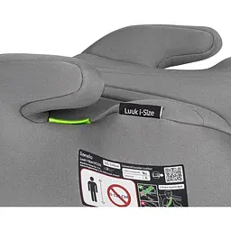 Бустер Lionelo Luuk I-Size Grey 22-36 кг (LO-LUUK I-SIZE GREY) - мініатюра 4