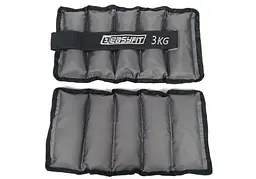 Обтяжувачі EasyFit 2 х 3 кг для ніг та рук з металом (EF-AWTМ-300) - мініатюра 2