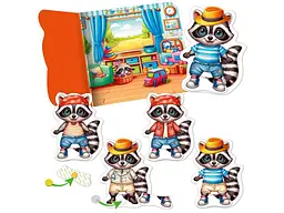 Гра з липучками VLADI TOYS "Єнотик" VT1320-02 - мініатюра 2