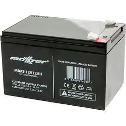 Акумулятор Maxxter AGM 12V/12Ah/144Wh [MBAT-12V12AH] [125709]