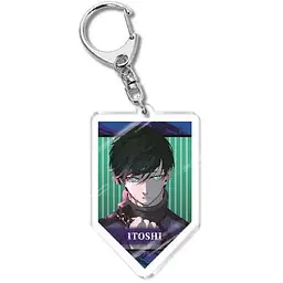 Брелок акриловий Синя в'язниця: Блю Лок Рін Ітоші Blue Lock Rin Itoshi 5 см