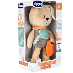 М'яка іграшка з прорізувачем Chicco Зайченя DouDou для обіймів, 30х12х10 см (11467.00) - мініатюра 6
