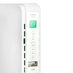 Джерело безперебійного живлення SKE Mini DC UPS  poe-430p/8800mAh White - мініатюра 3